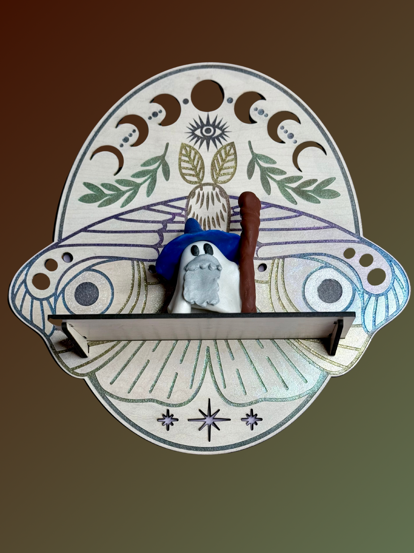 Moth Mini Trinket Shelf