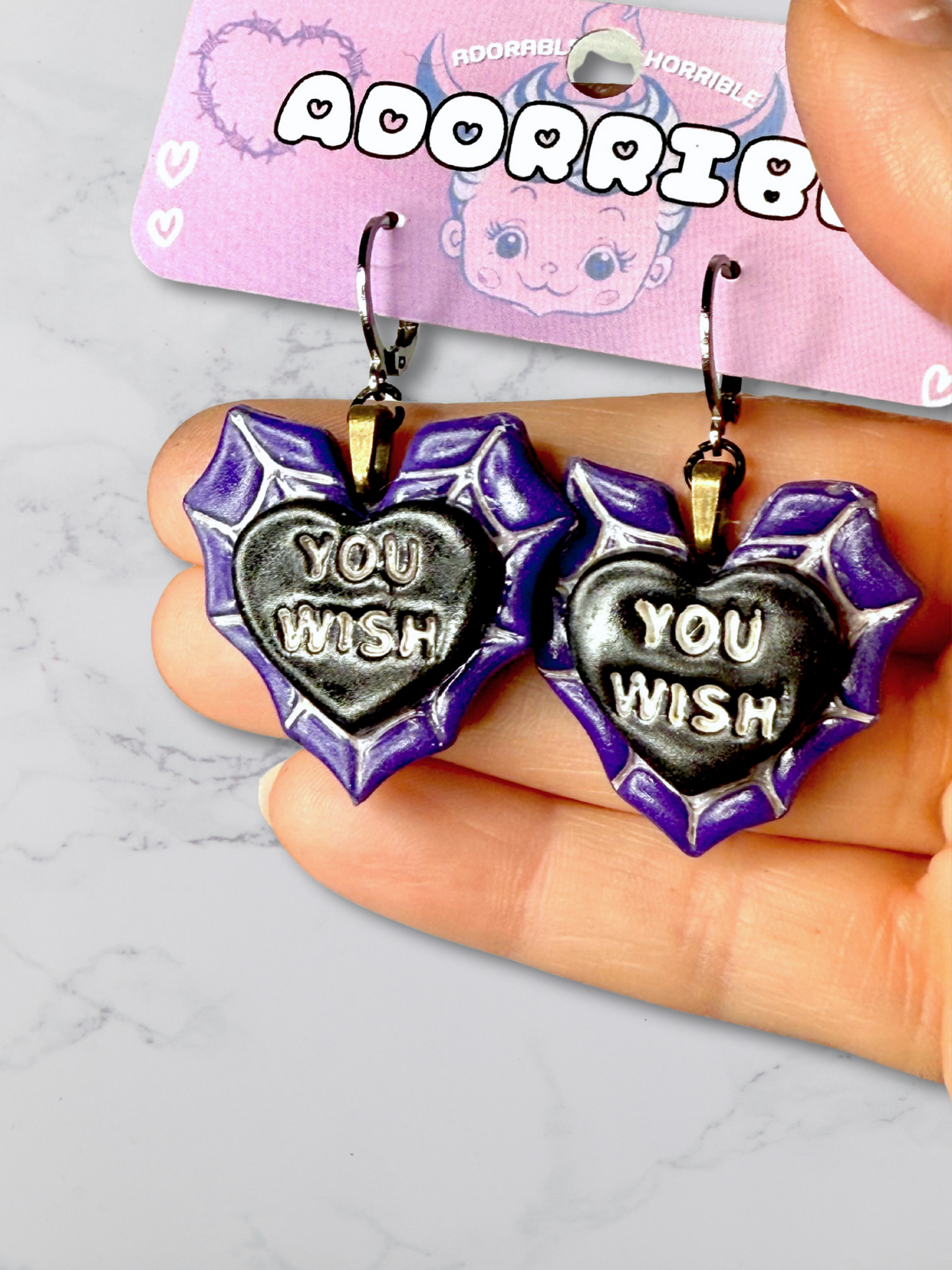 Sassy Spiderweb Earrings