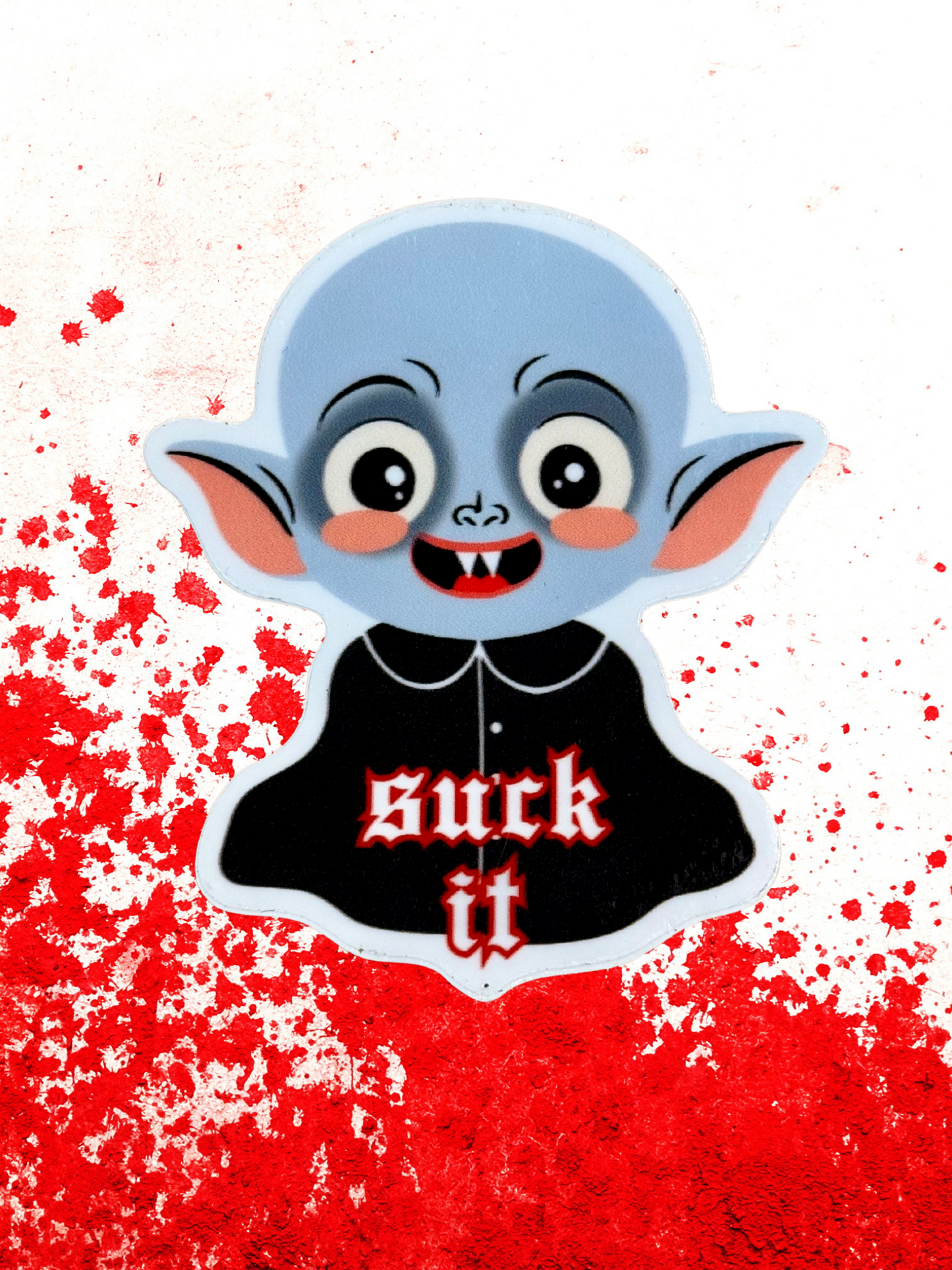 Nosferatu Suck It Sticker