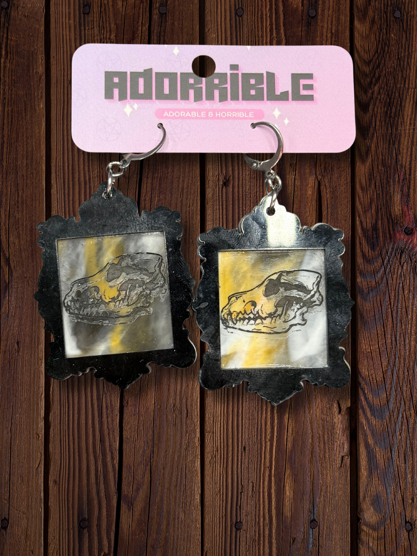 Sassy Framed Earrings