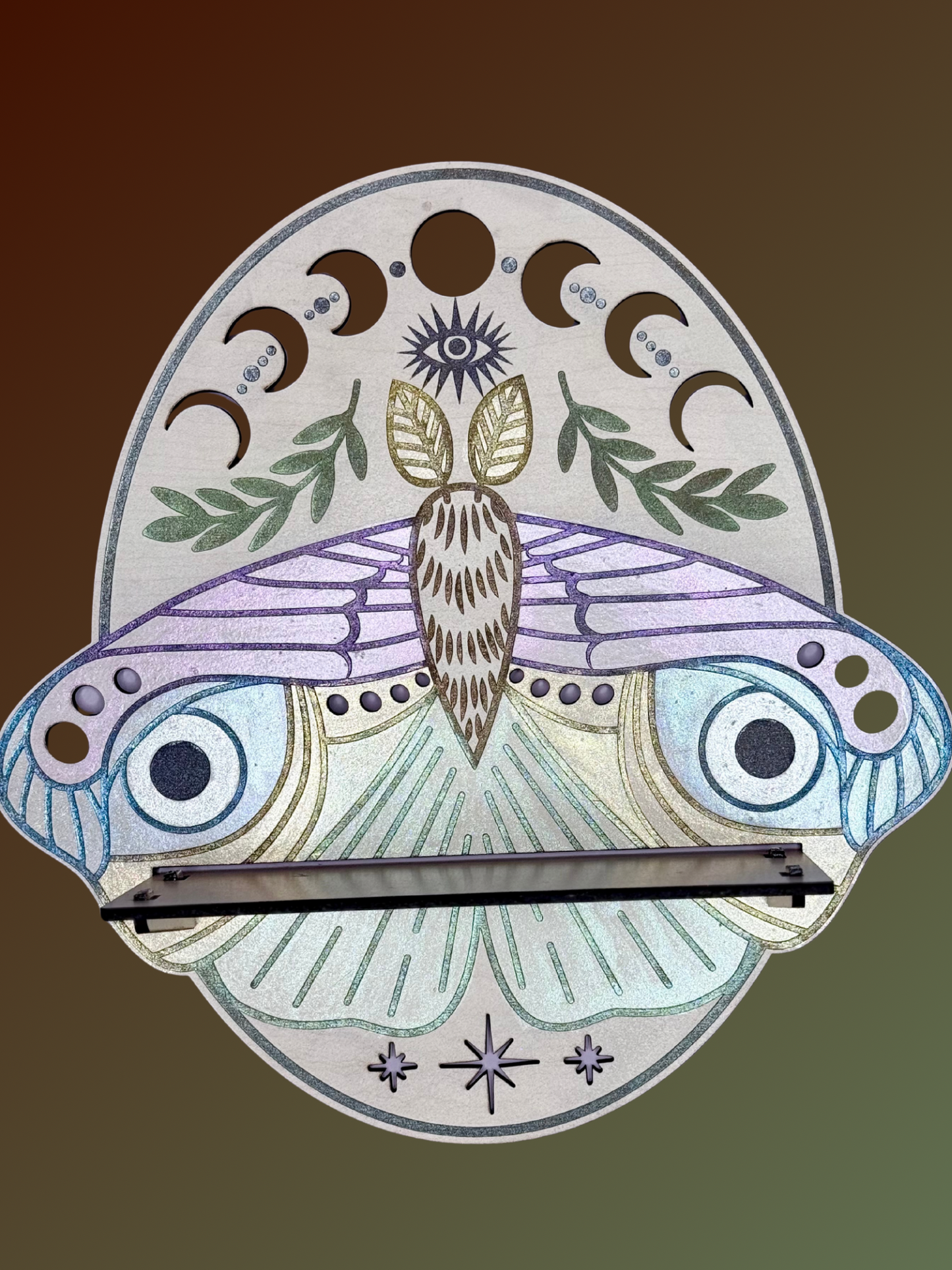 Moth Mini Trinket Shelf