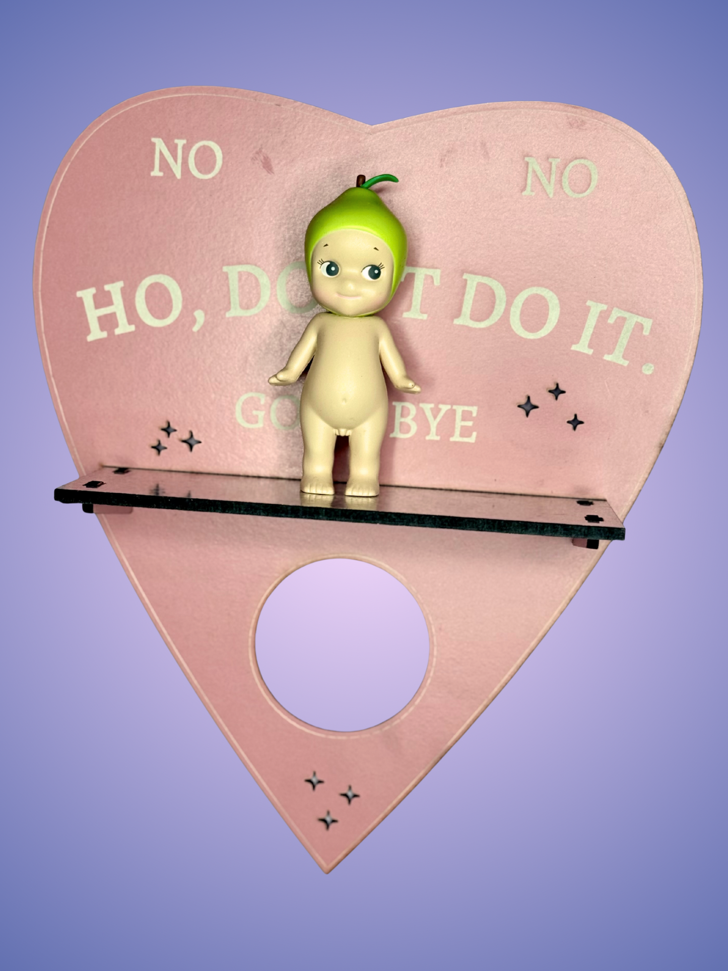 Pink Ouija Planchette Shelf