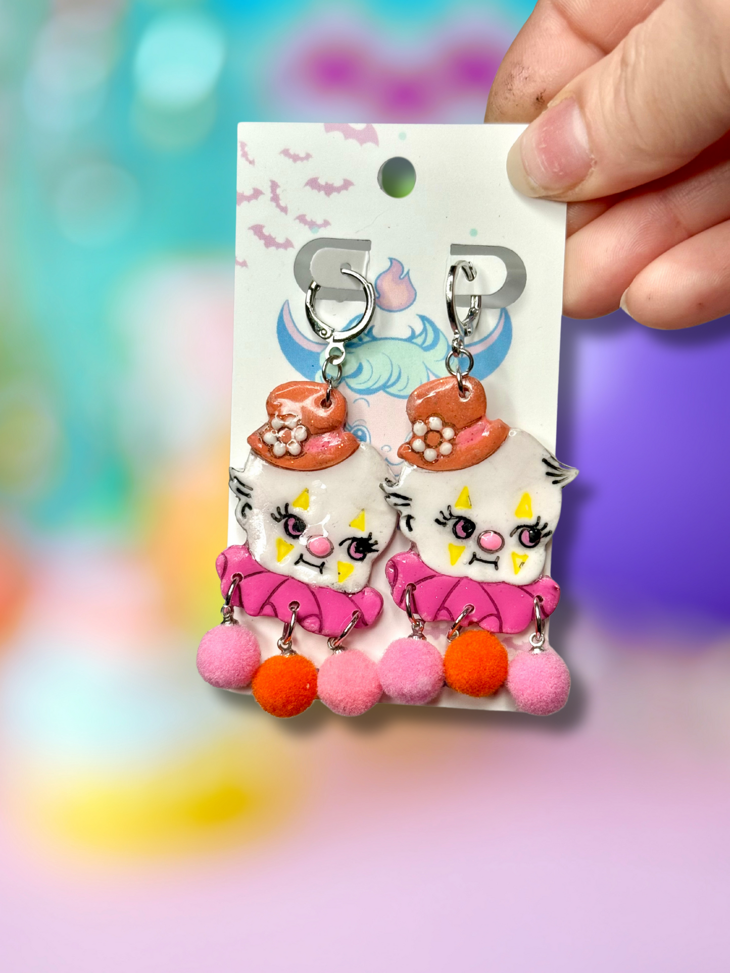 Clownin Around Earrings