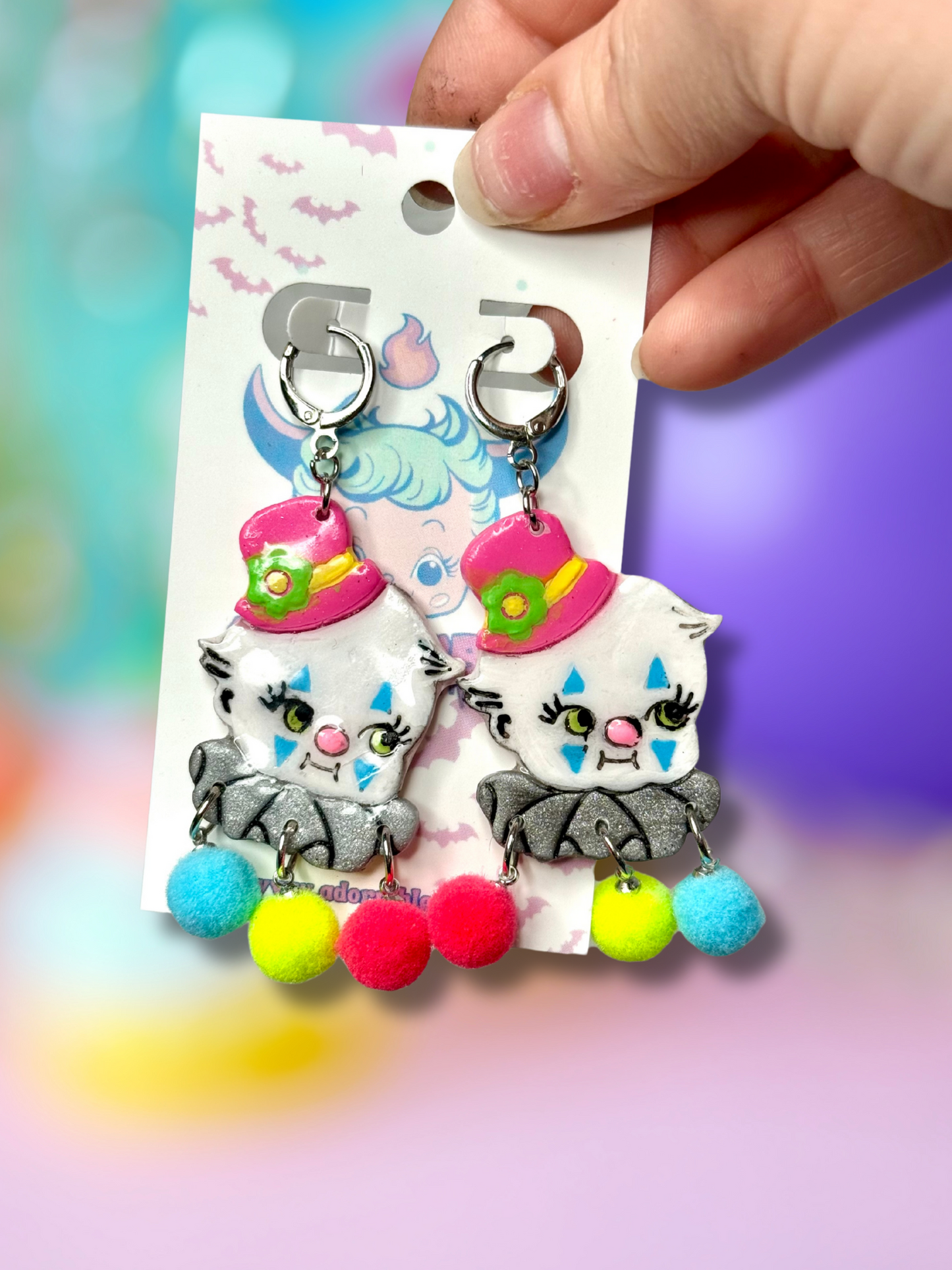 Clownin Around Earrings