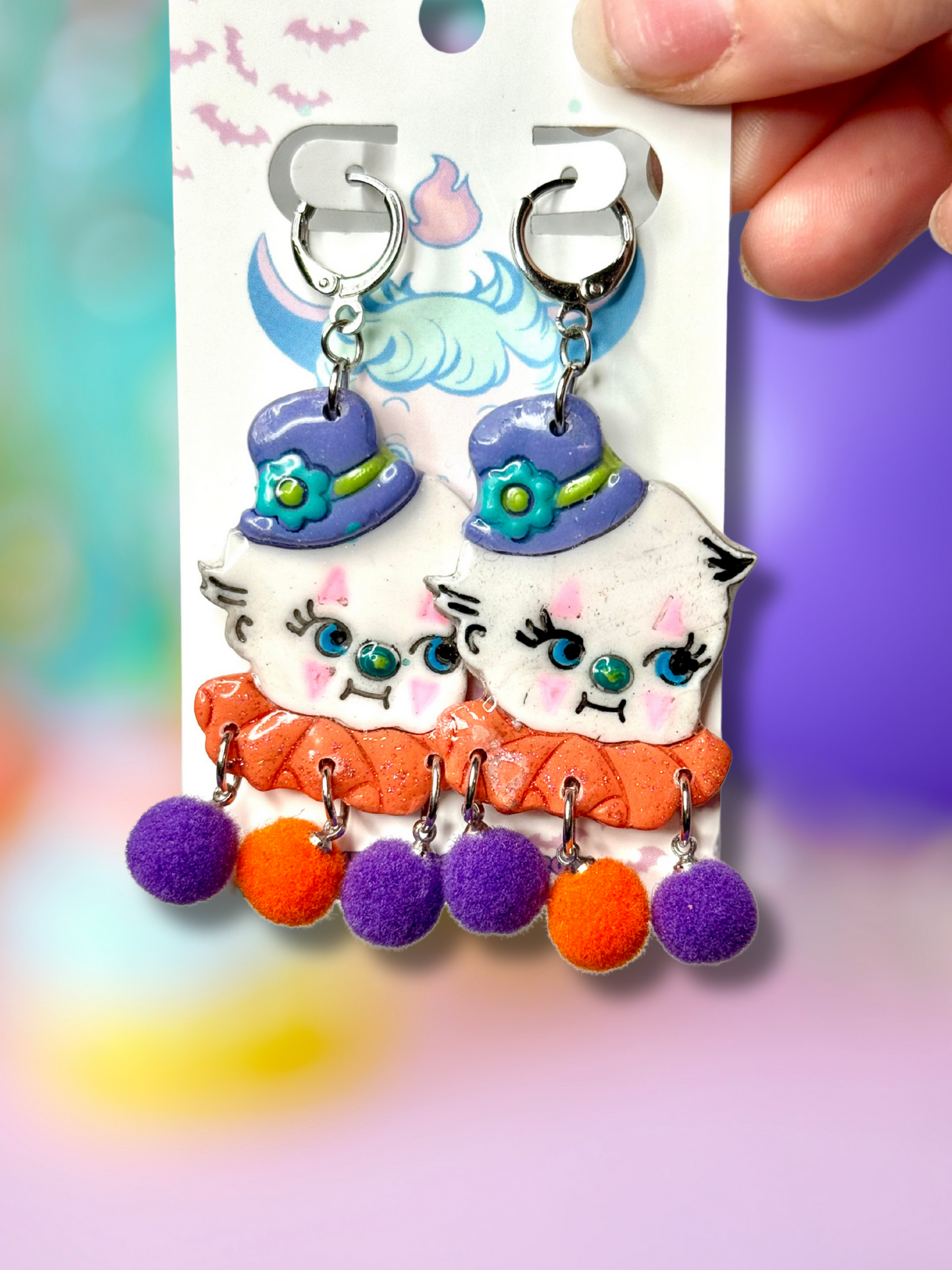 Clownin Around Earrings