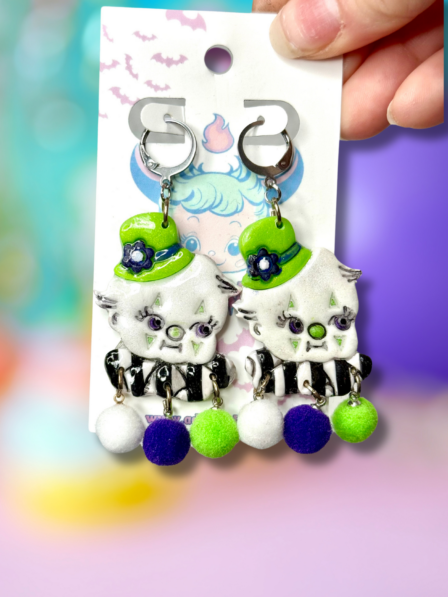Clownin Around Earrings