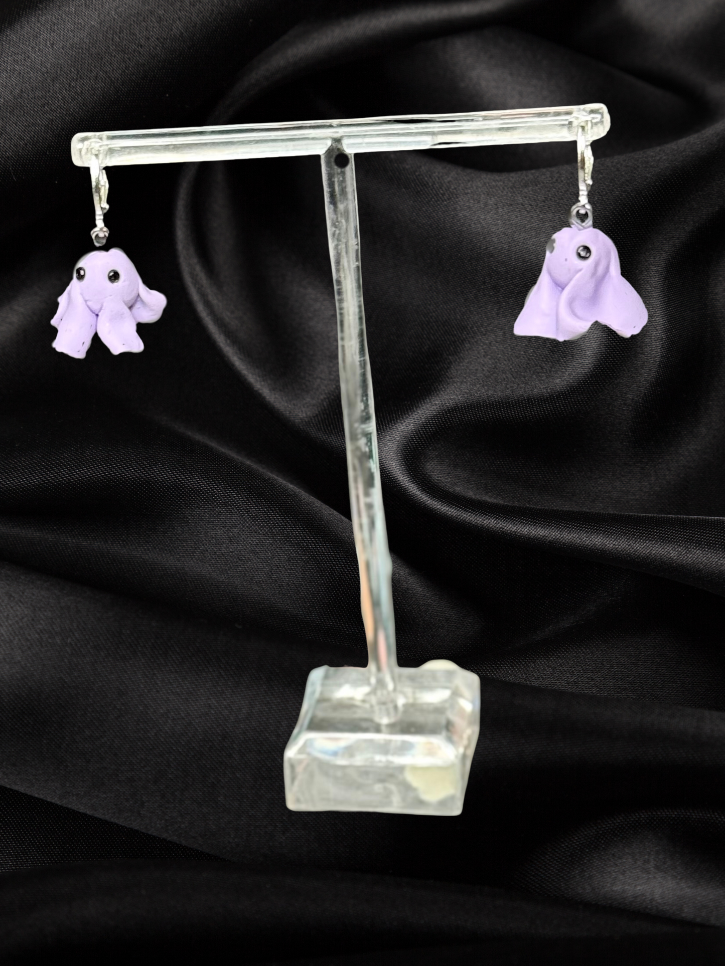Pastel Ghost Clay Earrings