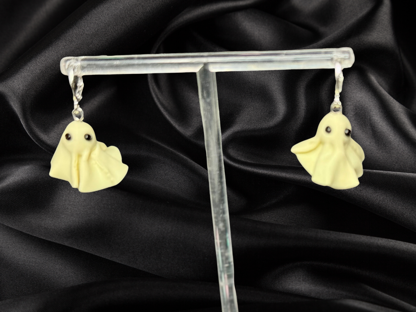 Pastel Ghost Clay Earrings