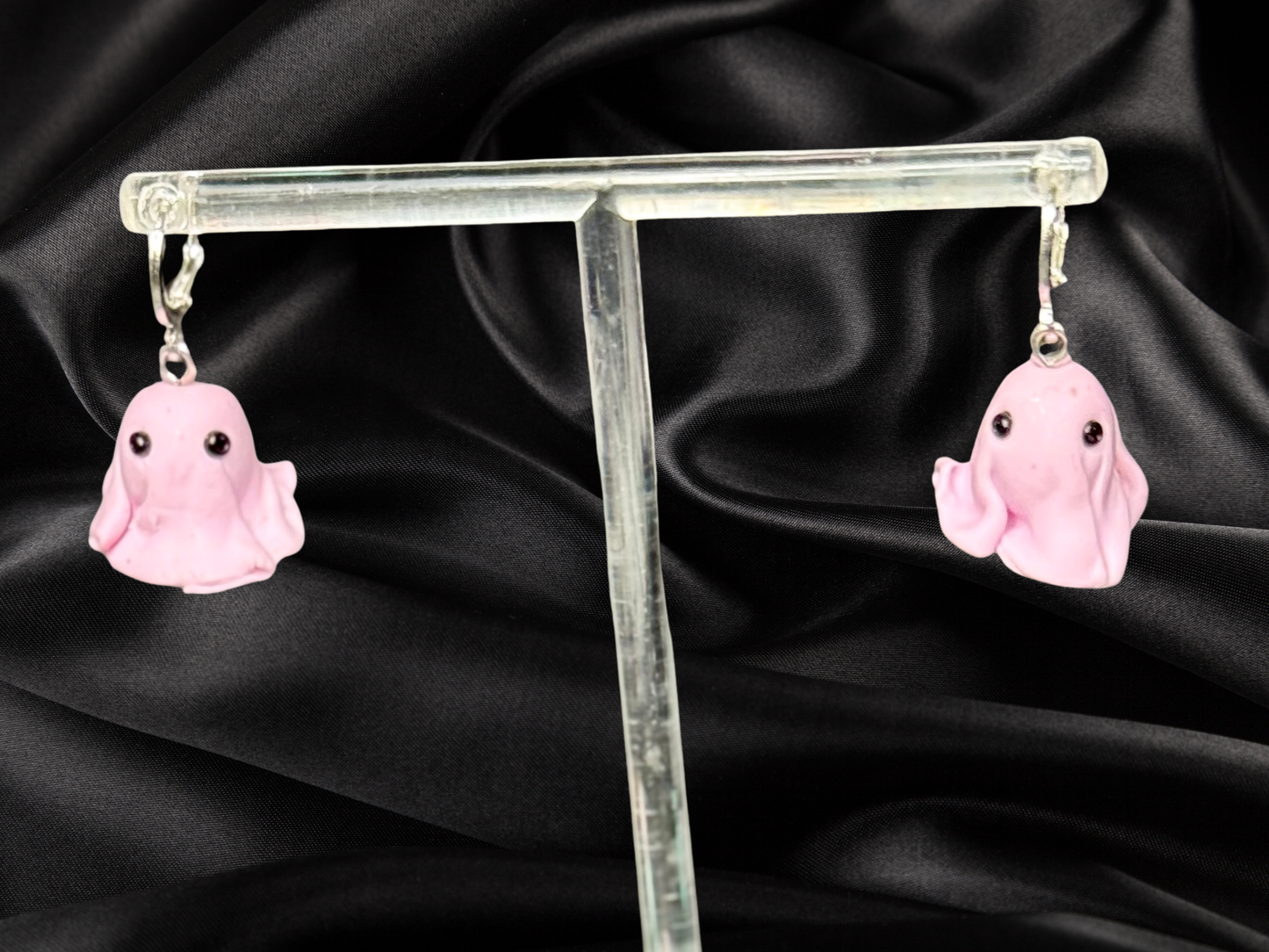 Pastel Ghost Clay Earrings
