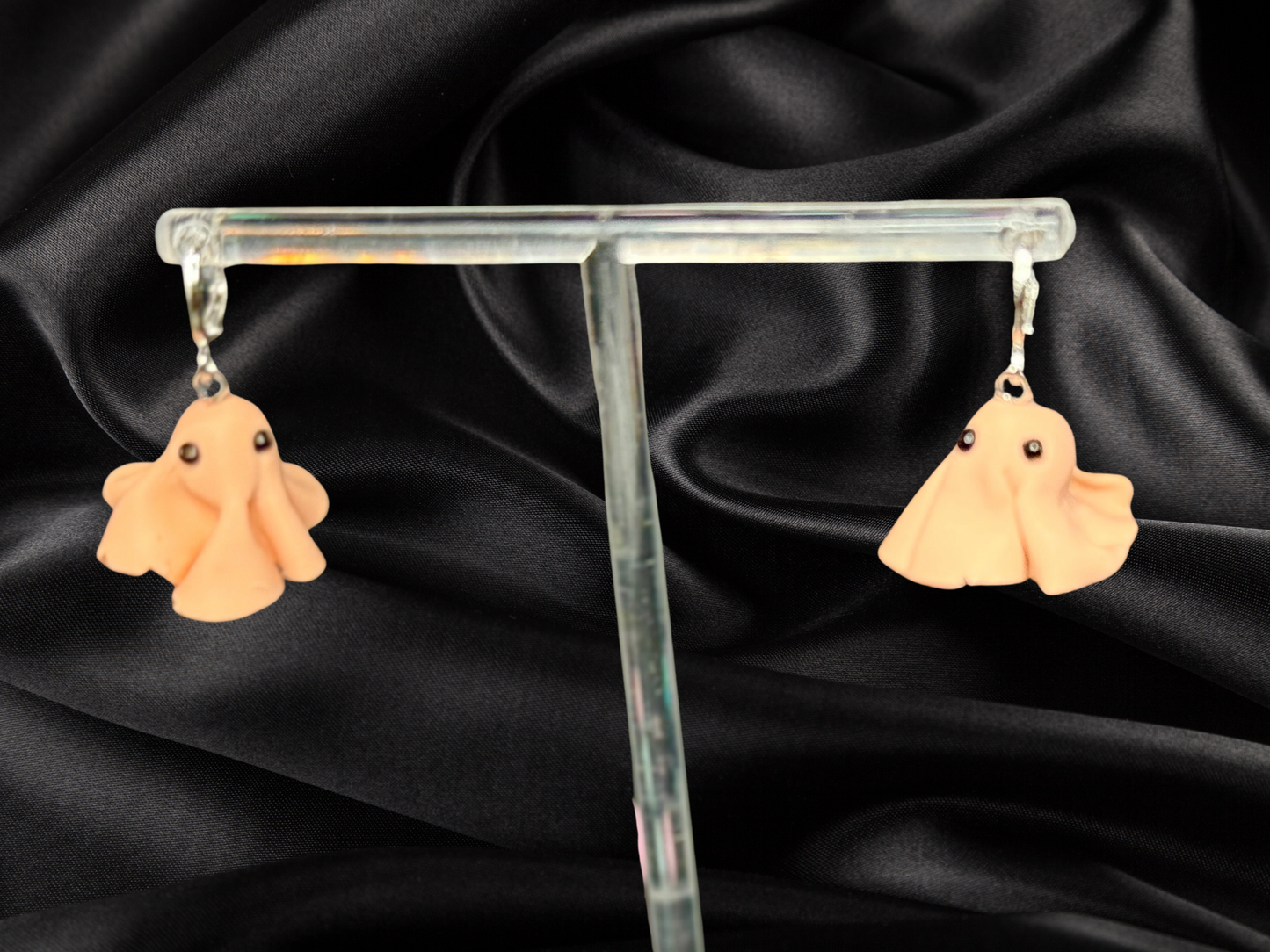Pastel Ghost Clay Earrings