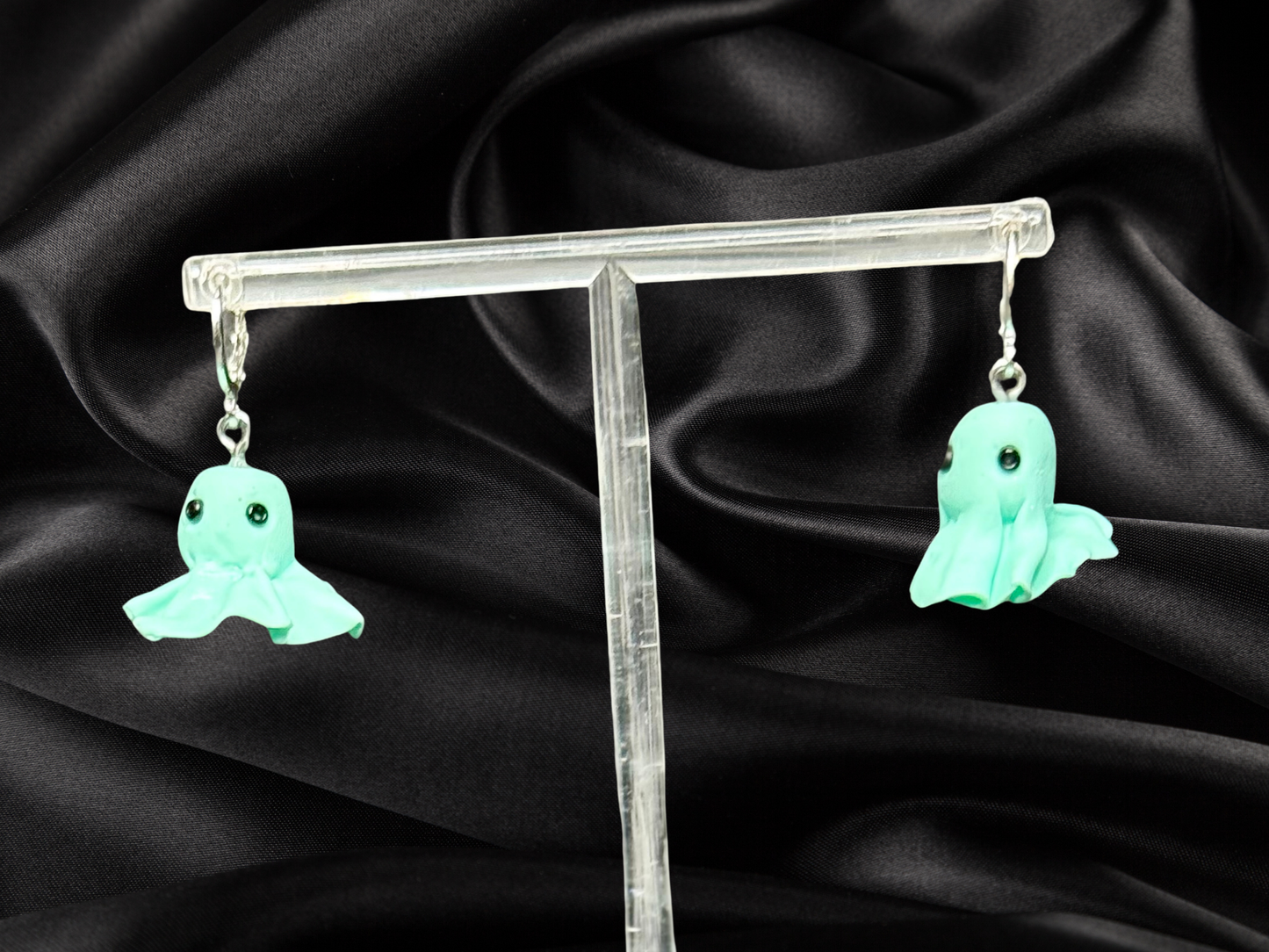 Pastel Ghost Clay Earrings