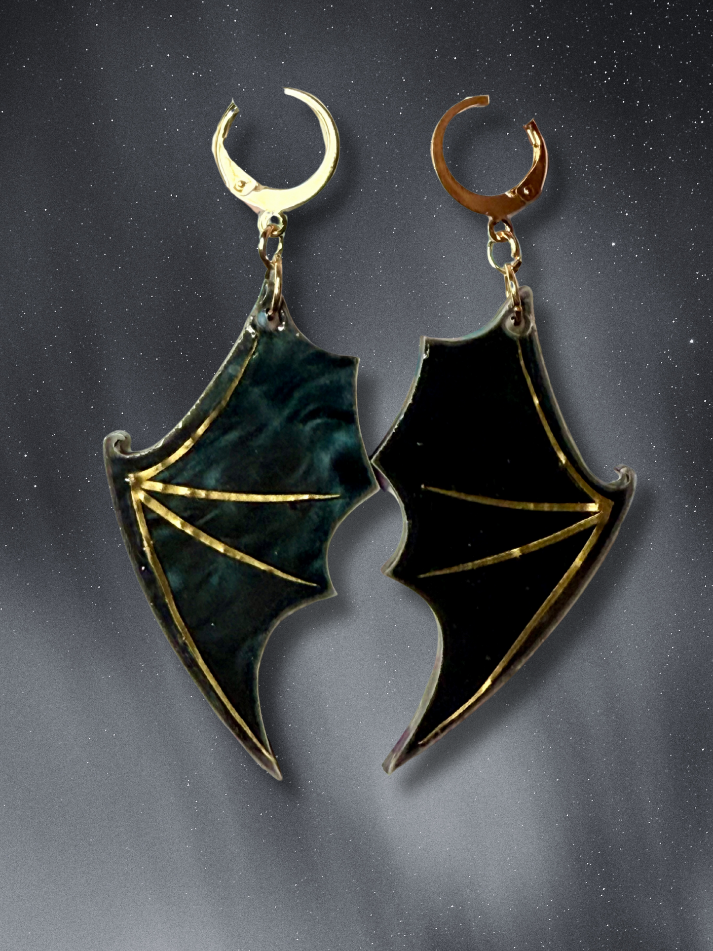 Bat Wing Earrings