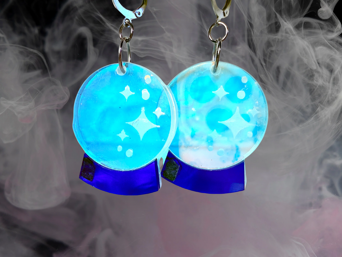 Crystal Ball Earrings