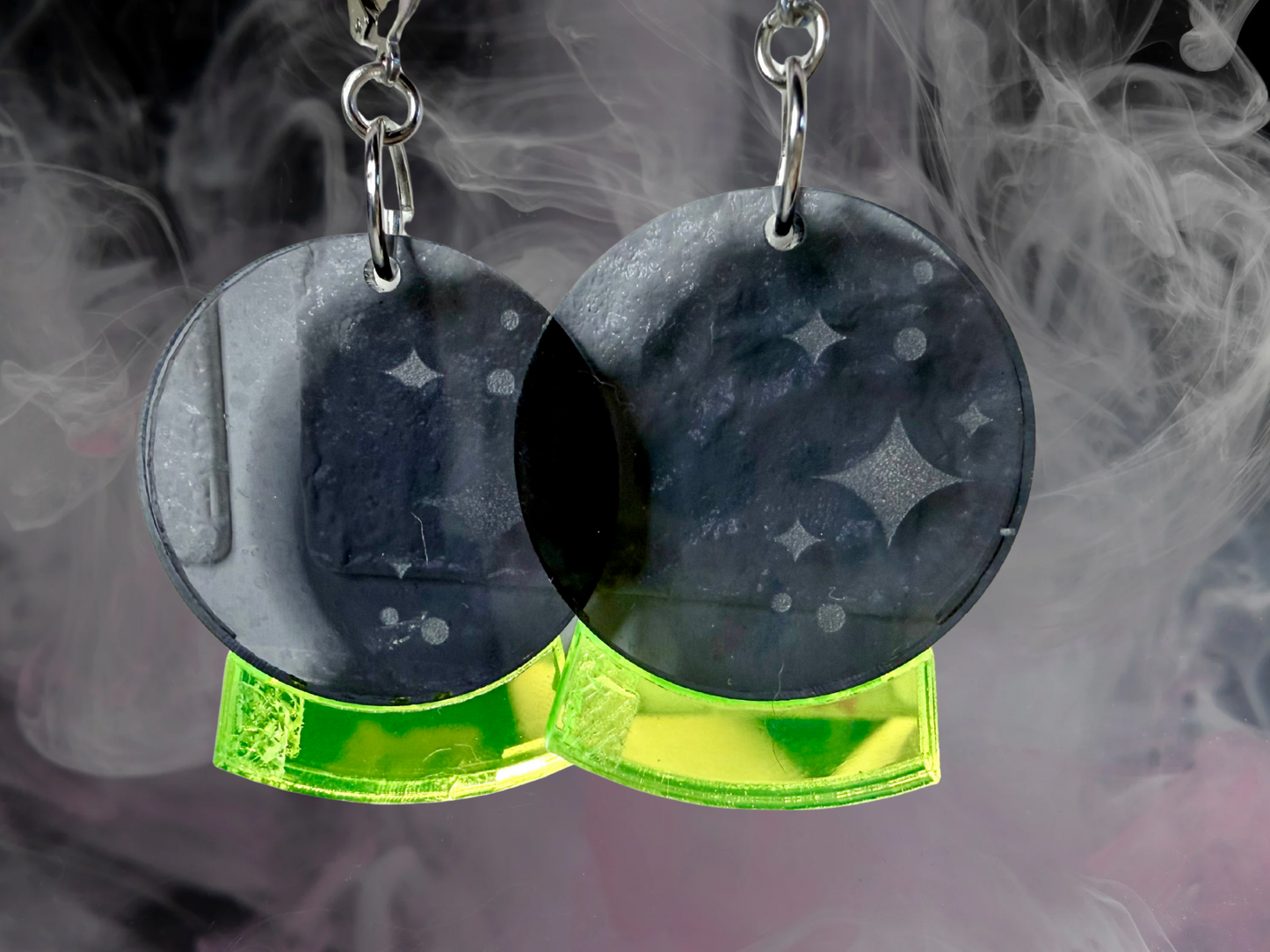 Crystal Ball Earrings
