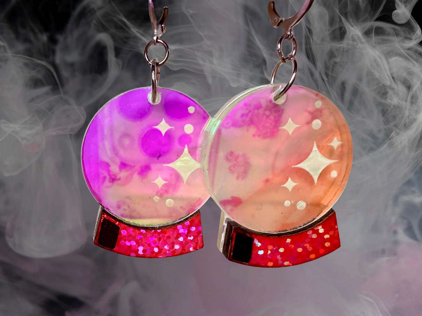 Crystal Ball Earrings