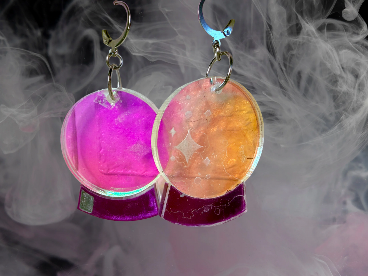 Crystal Ball Earrings