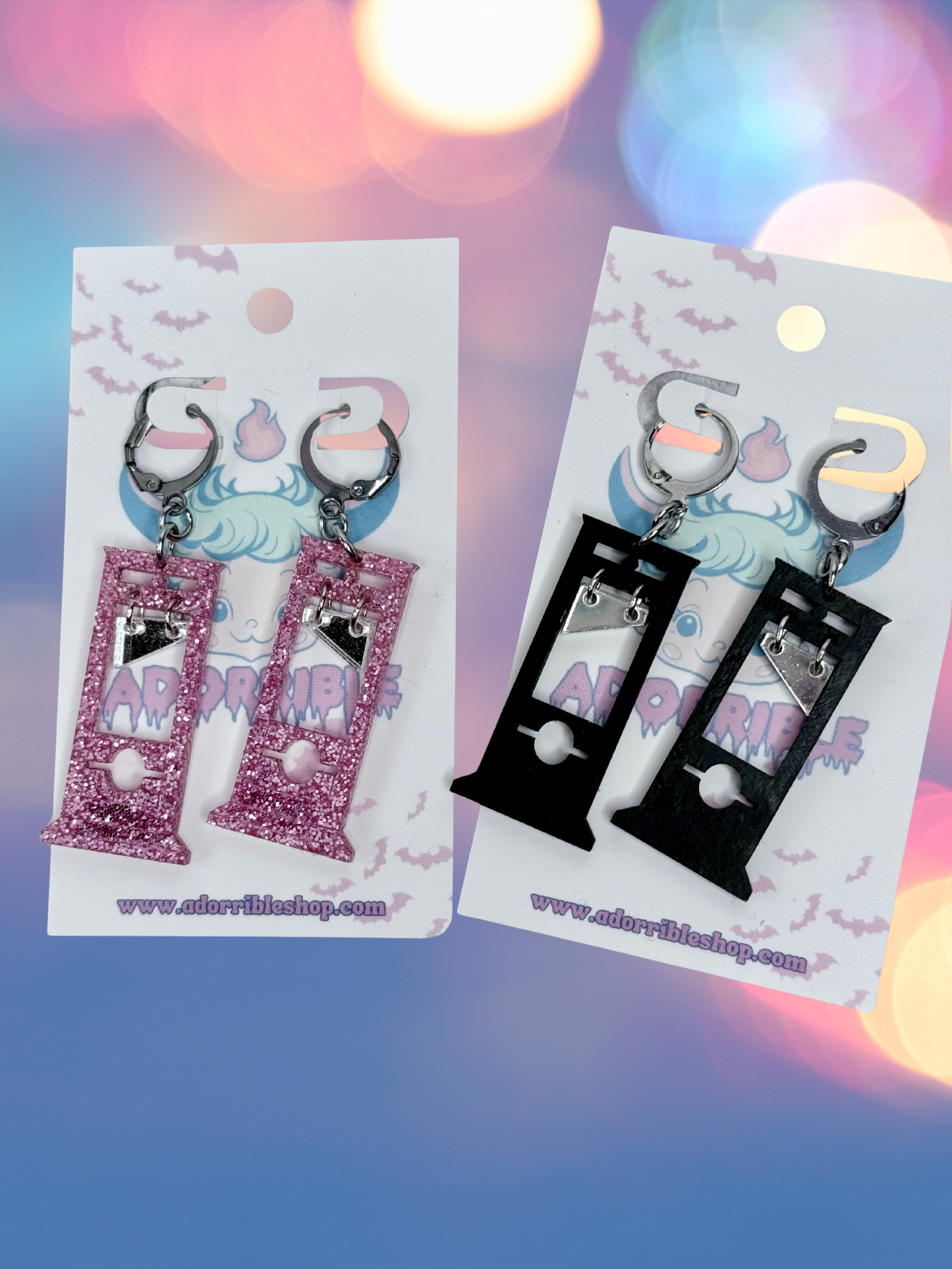 Mini Guillotine Earrings