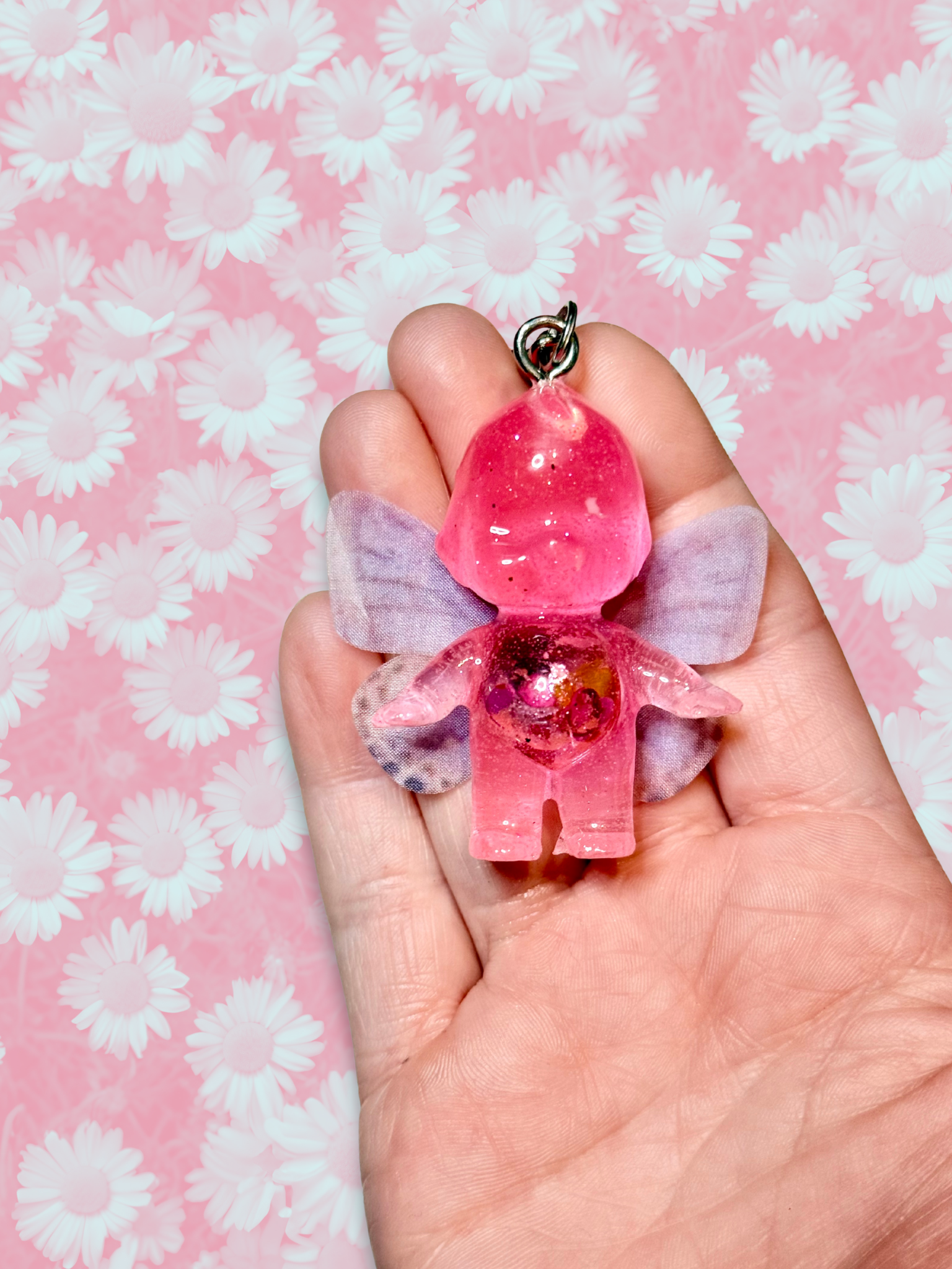Butterfly Kewpie Keychains