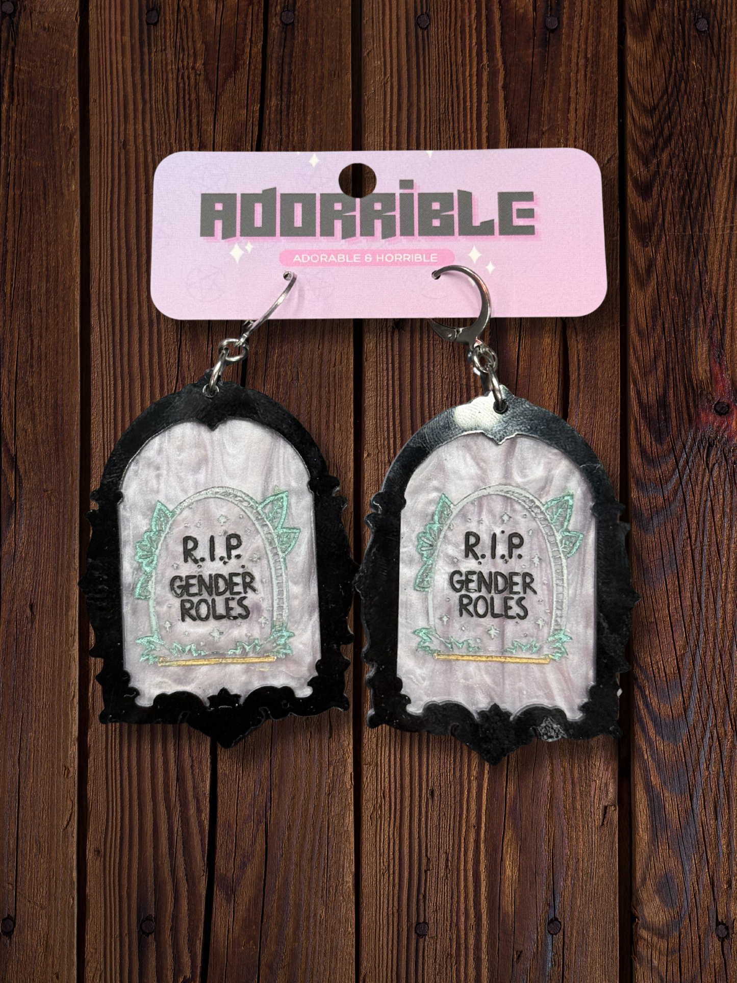 Sassy Framed Earrings