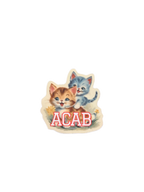 ACAB Kitties Transparent Sticker