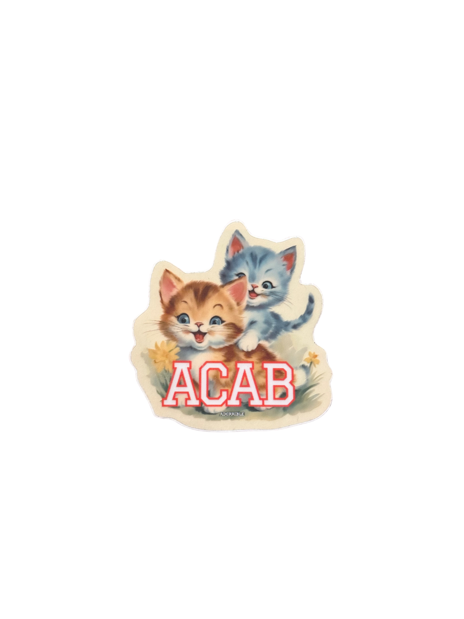 ACAB Kitties Transparent Sticker