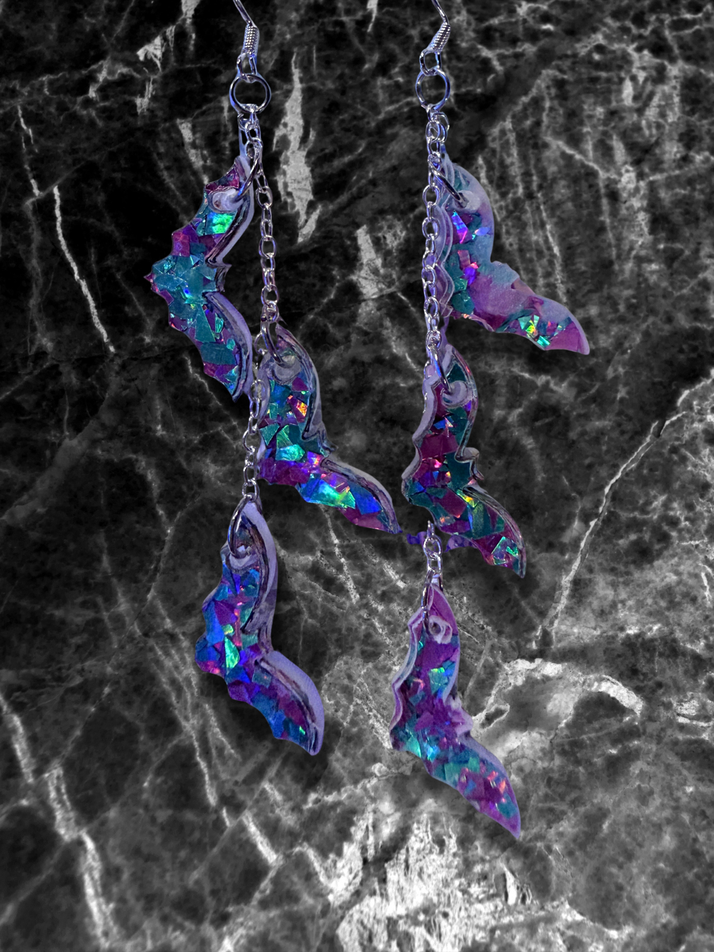 It’s Freaking Bats Hanging Earrings