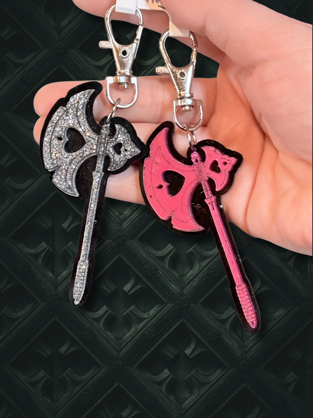 Medieval Battle Axe Keychains - Adorrible