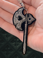 Medieval Battle Axe Keychains - Adorrible