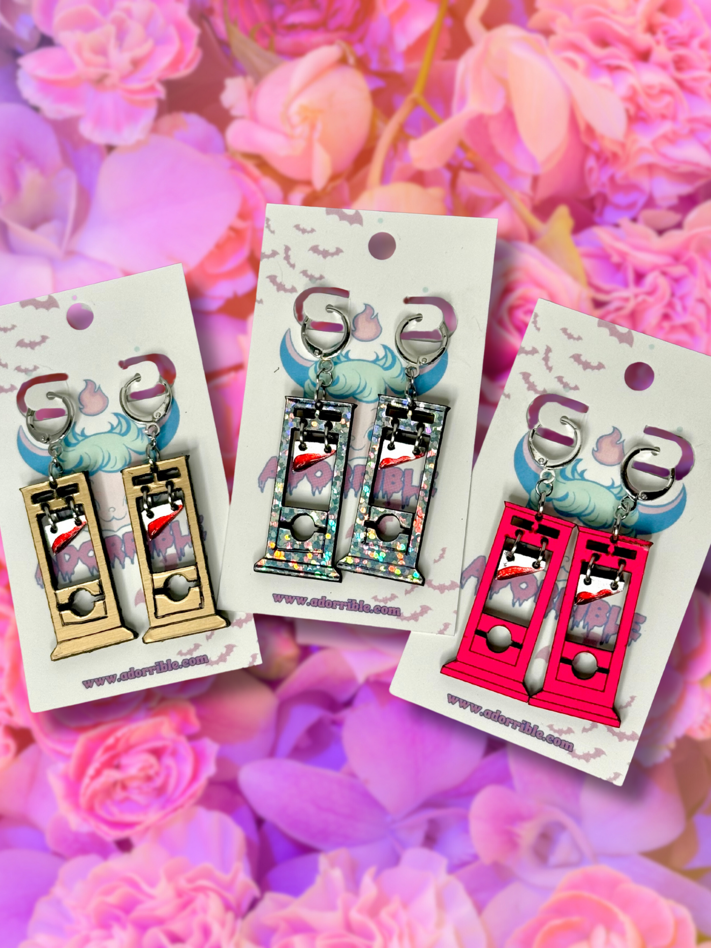 Mini Guillotine Earrings
