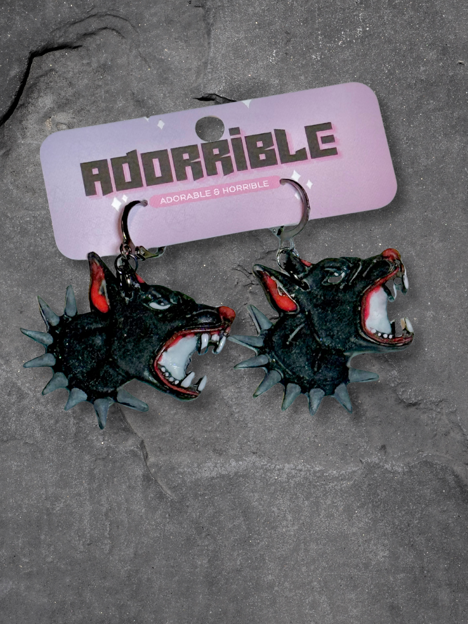 Hell Hound Earrings