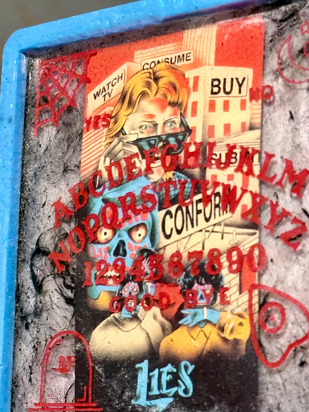 Horror Movie Tarot Card Ouija Trays.
