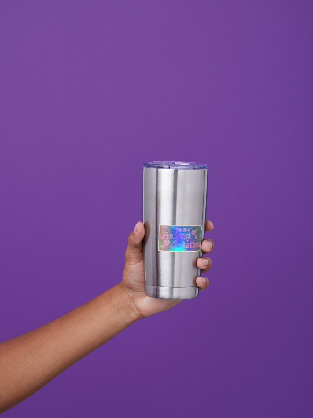 This Life is Fucking Relentless Sticker - Adorrible