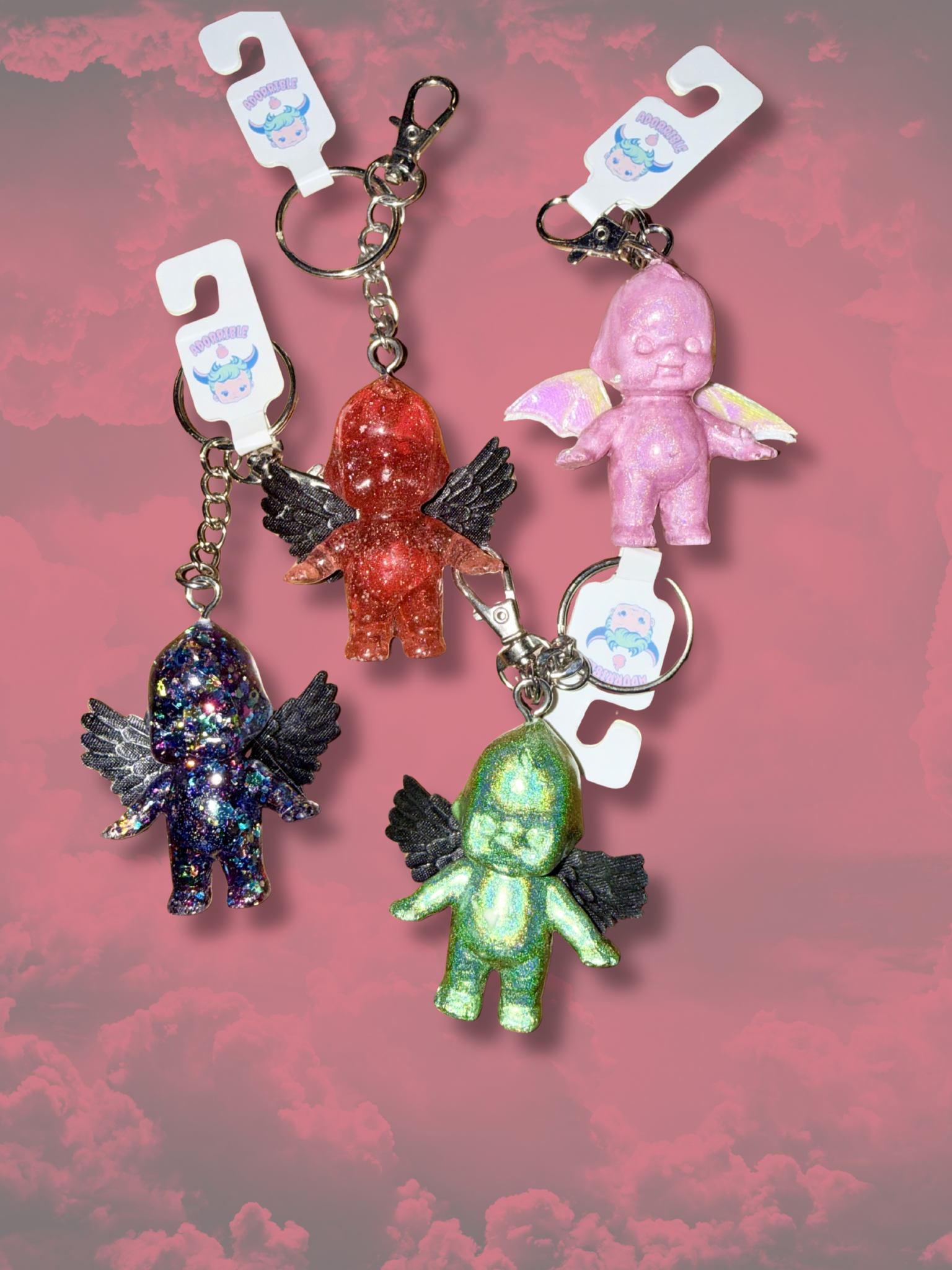Demon Baby Keychains