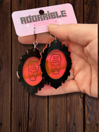 Sassy Framed Earrings - Adorrible