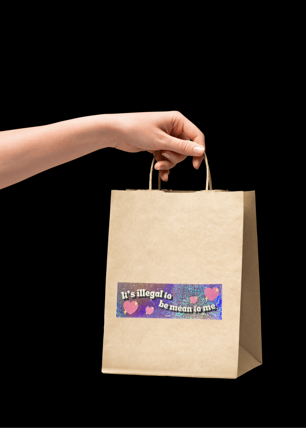 It’s Illegal to be Mean to Me Sticker - Adorrible