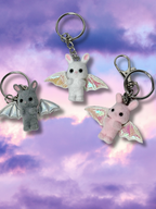Cupid Cuties Animals with Wings Keychains - Adorrible