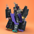 Bat Shaped Key Cover - For Large Keys or Fobs - Adorrible