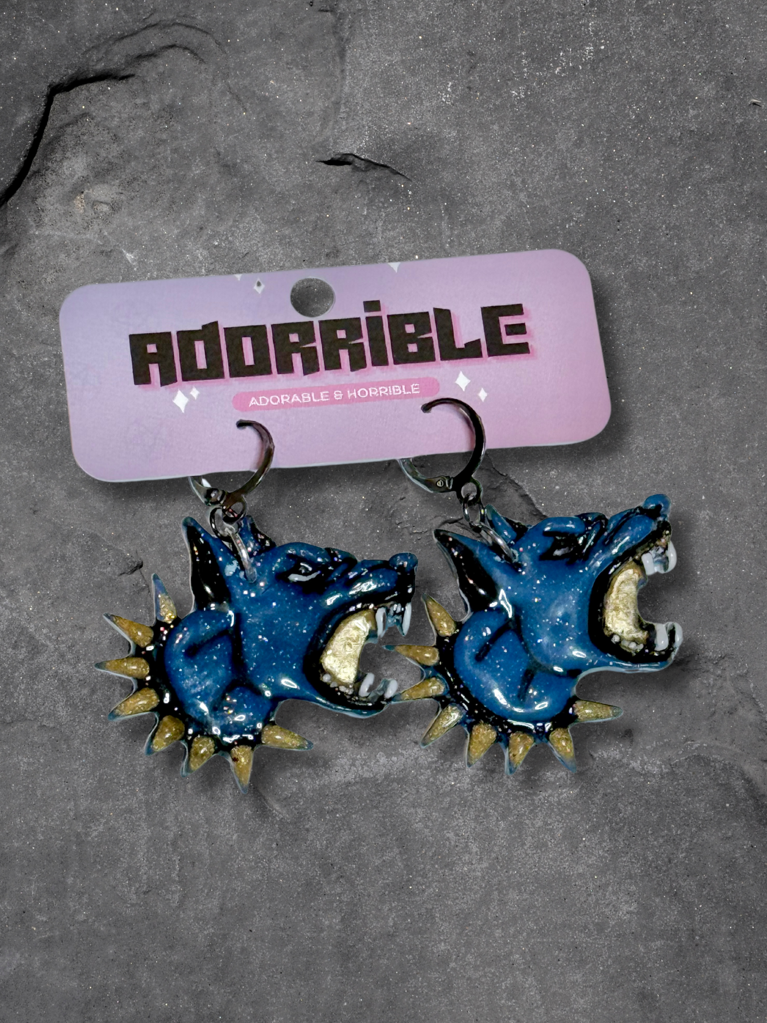 Hell Hound Earrings