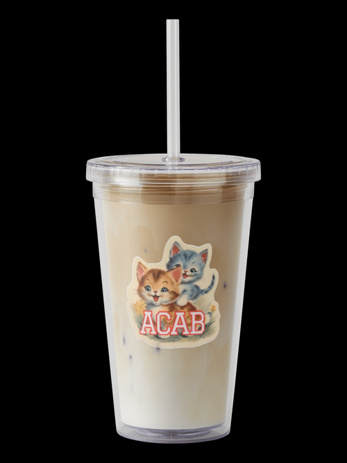 ACAB Kitties Transparent Sticker