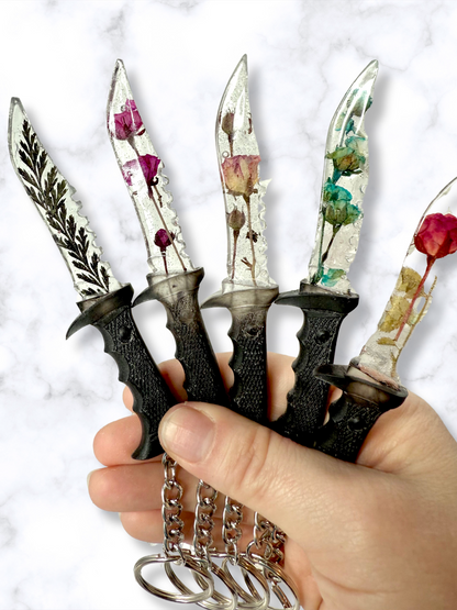 Mini Dagger Keychains