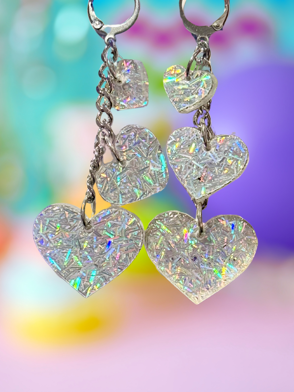 Heart Dangle Earrings