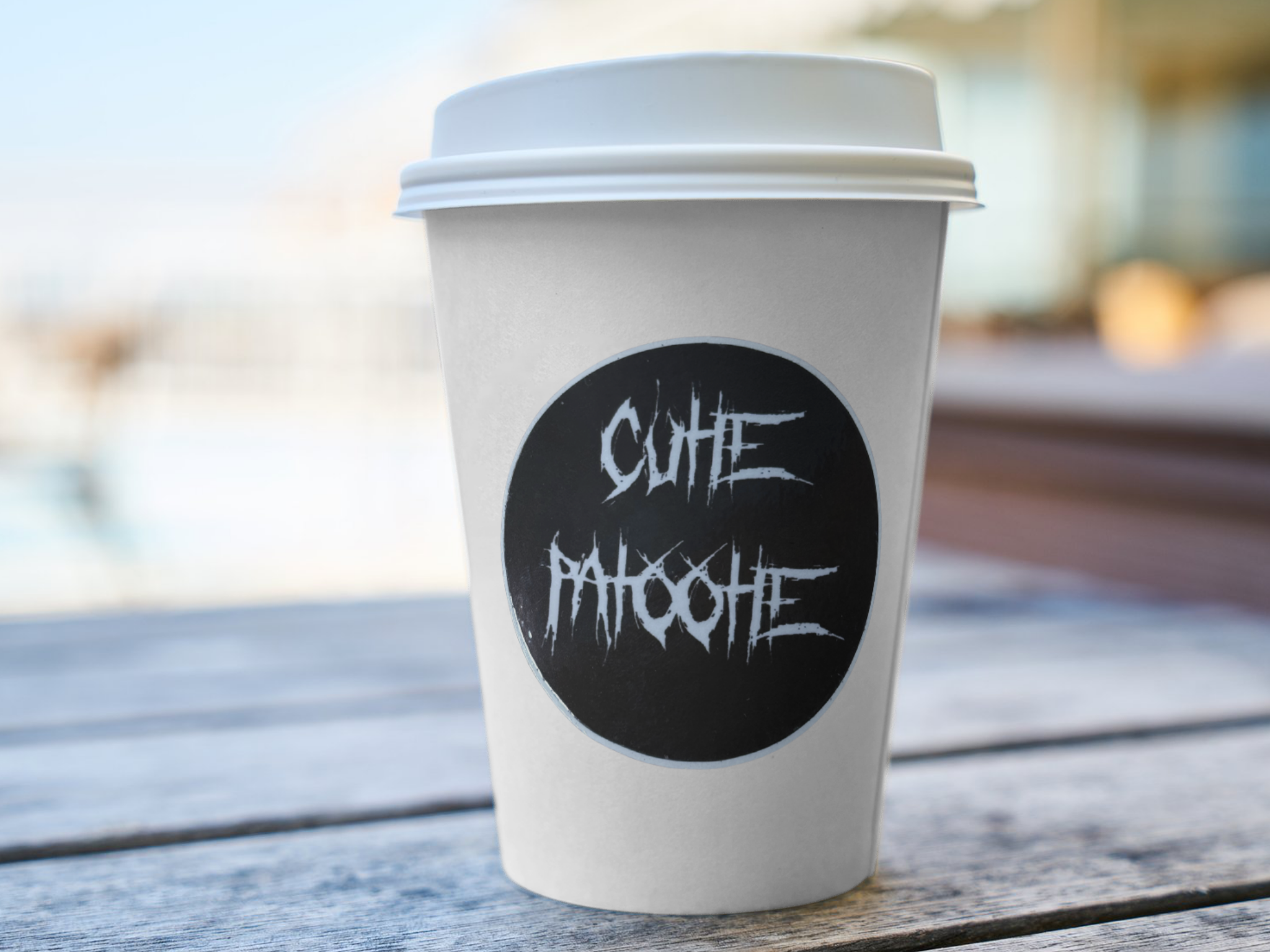 Cutie Patootie Sticker - Adorrible