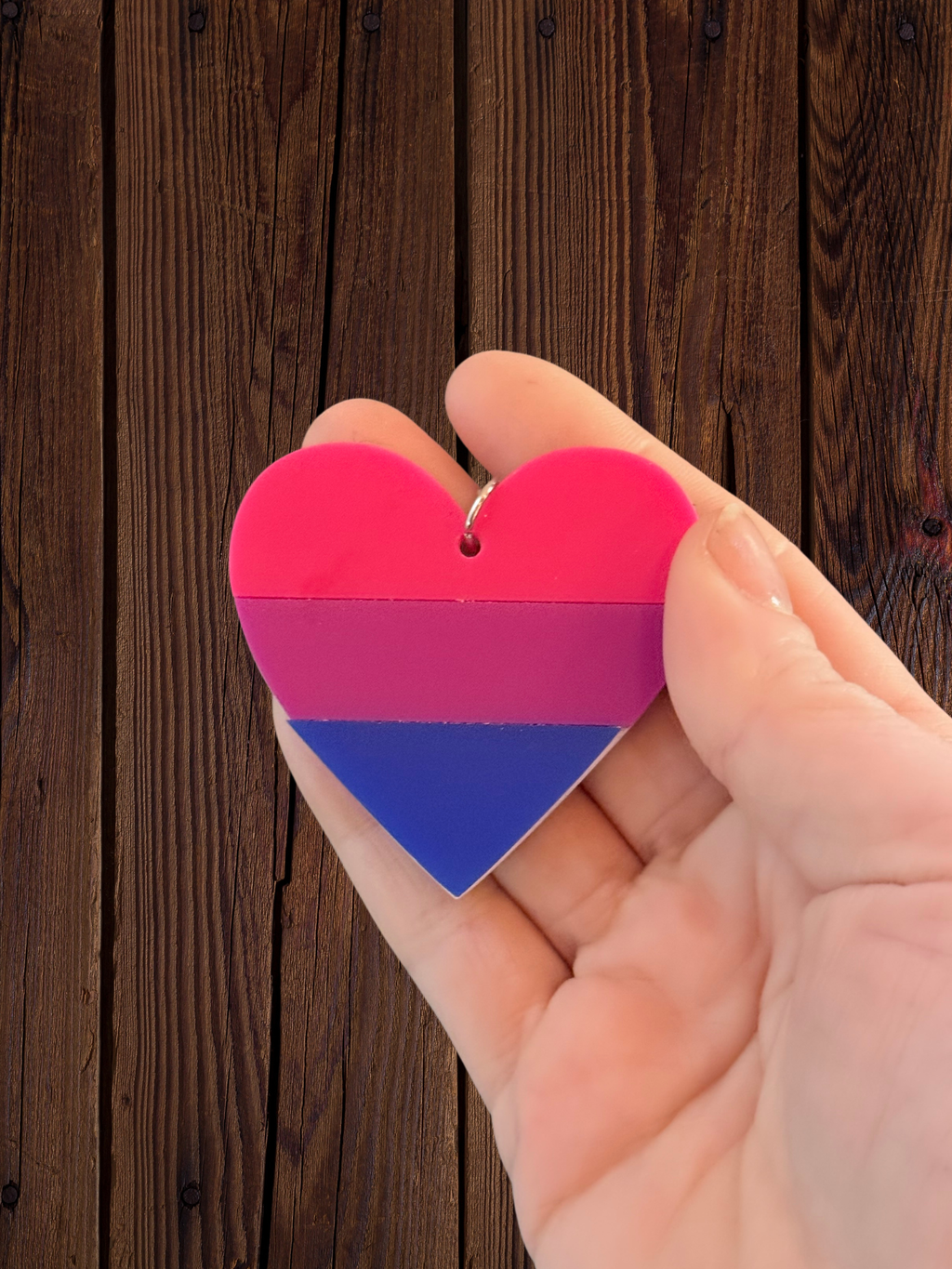 LGBTQ Pride Flag Inspired Bag Charm Keychains