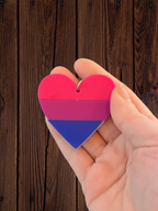 LGBTQ Pride Flag Inspired Bag Charm Keychains
