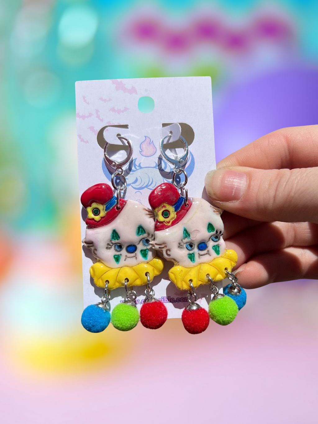 Clownin Around Earrings - Adorrible