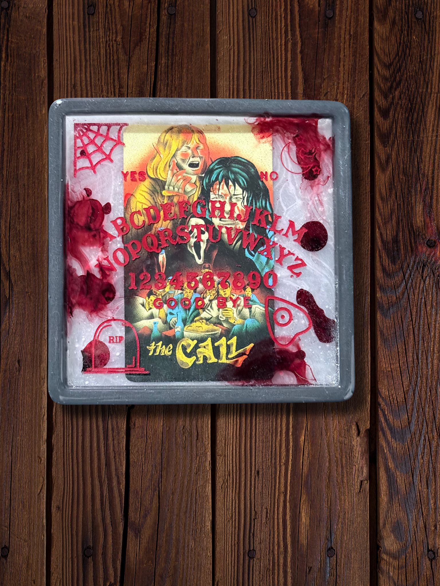 Horror Movie Tarot Card Ouija Trays.