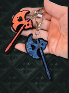 Medieval Battle Axe Keychains - Adorrible