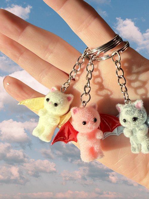 Cat Demon Keychains
