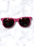 Adorrible rhinestones sunglasses with sparkling embellished frames and dark tinted lenses, stylish accessory for fashion-forward looks.