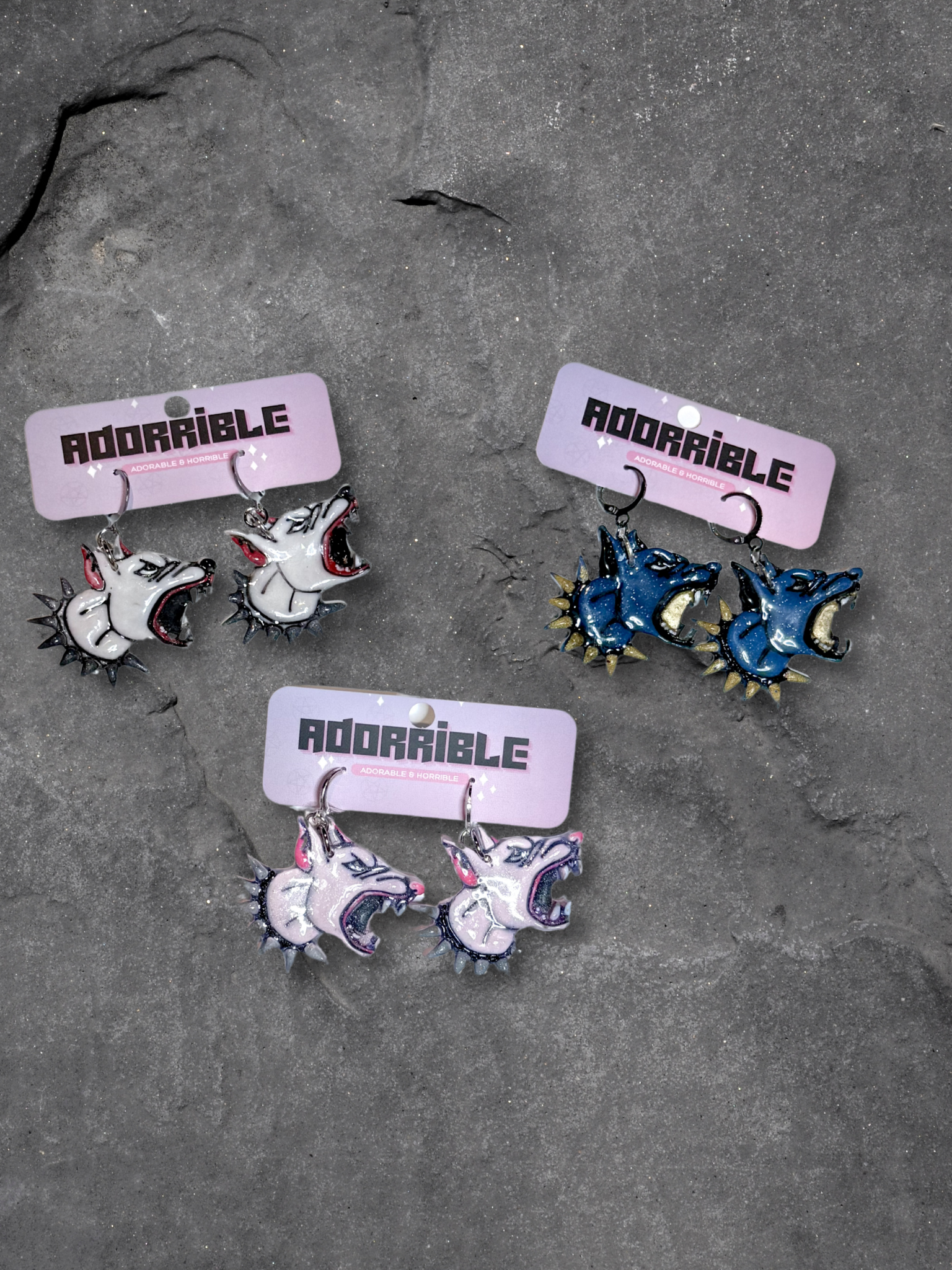 Hell Hound Earrings
